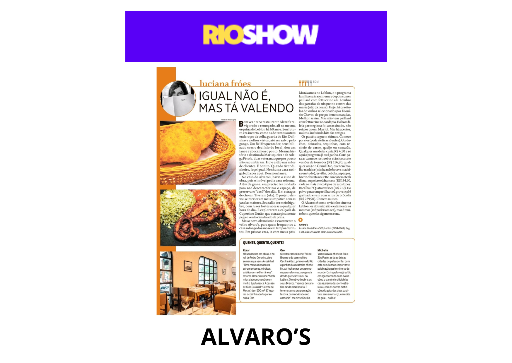 Alvaro's